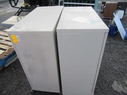 (2) METAL CABINETS