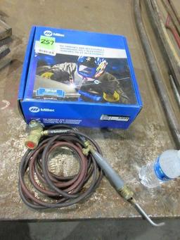 MILLER WP-18-25 WELDCRAFT W-350 TORCH PKG & TURBO TORCH