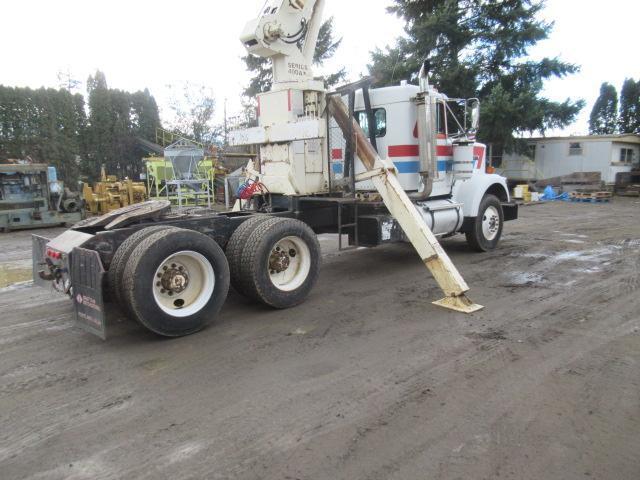 1986 KENWORTH W900 CRANE TRUCK