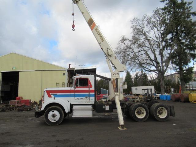 1986 KENWORTH W900 CRANE TRUCK