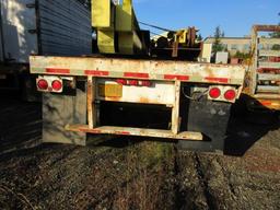 1980 TRAIL MOBILE 48' FLATBED TRAILER