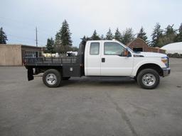 2013 FORD F-350 4X4 FLATBED