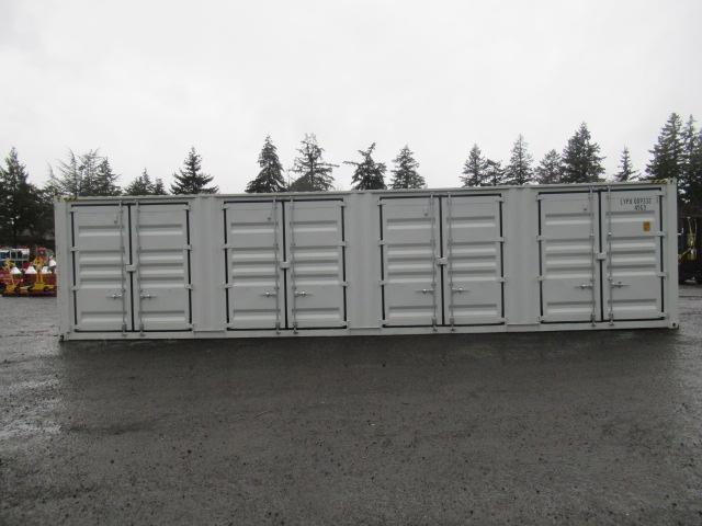 2023 40' HIGH CUBE SHIPPING CONTAINER W/ (4) SIDE DOORS