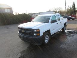 2014 CHEVROLET SILVERADO CREW CAB PICKUP