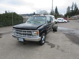 1998 CHEVROLET CHEYENNE 3500 CAB & CHASSIS