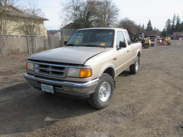 1996 FORD RANGER XLT 4X4 EXTENDED CAB PICKUP