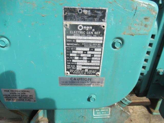 ONAN GENERATOR