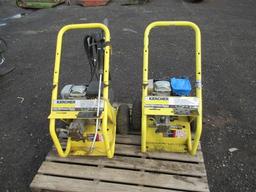 (2) KARCHER 2400PSI 5HP PRESSURE WASHER W/ PARTS