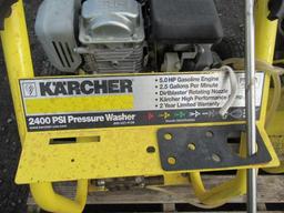 (2) KARCHER 2400PSI 5HP PRESSURE WASHER W/ PARTS