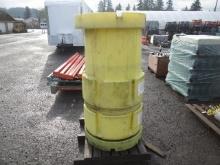 (2) POLY OVERPACK TANKS