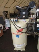 INGERSOLL RAND 2475 AIR COMPRESSOR, 5HP, 2 STAGE PISTON, 175 PSI, 230V, 3 PHASE, *NO MOTOR OR
