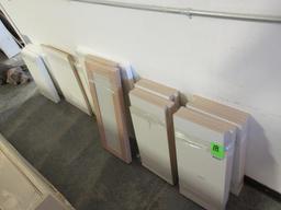 ASSORTED CABINET SHELVES & DOORS