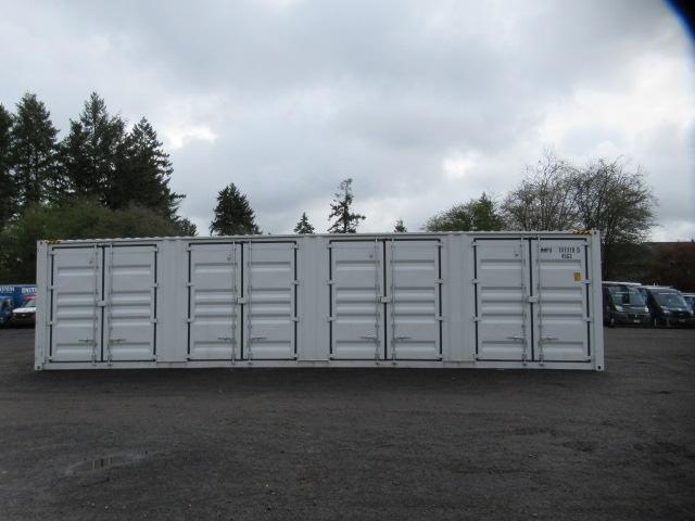 2024 40' HIGH CUBE SHIPPING CONTAINER W/ (4) SIDE DOORS