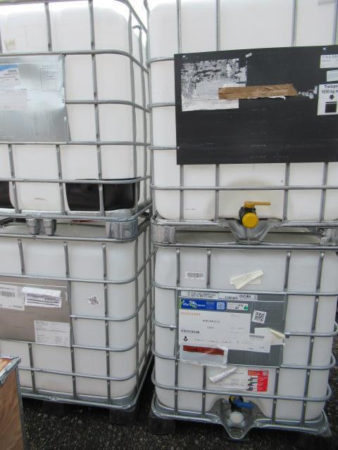 (4) 275GAL IBC TOTES W/ VALVES