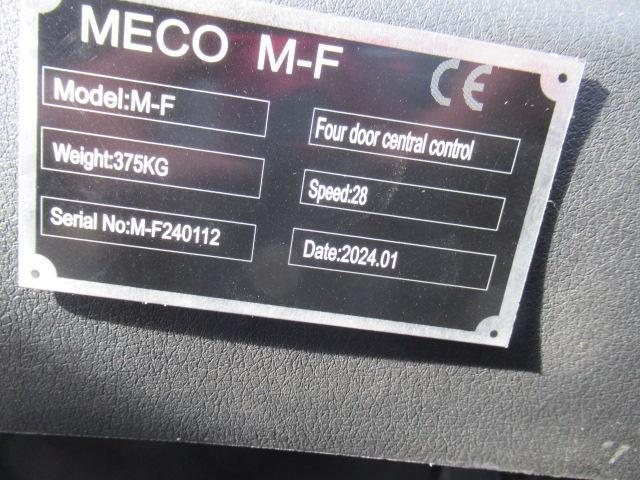 2024 MECO M-F 4-PASSENGER 60V ELECTRIC VEHICLE (UNUSED)