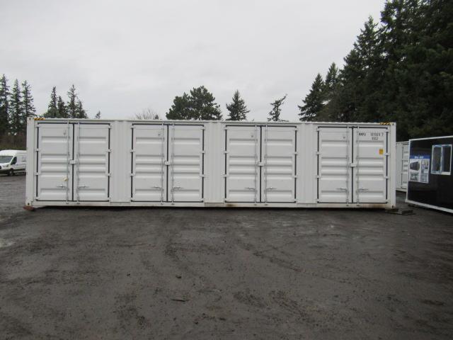 2024 40' HIGH CUBE SHIPPING CONTAINER W/ (4) SIDE DOORS