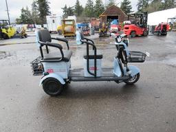 2024 MECO M3 3-PASSENGER 110V ELECTRIC CART W/ CHARGER (UNUSED)