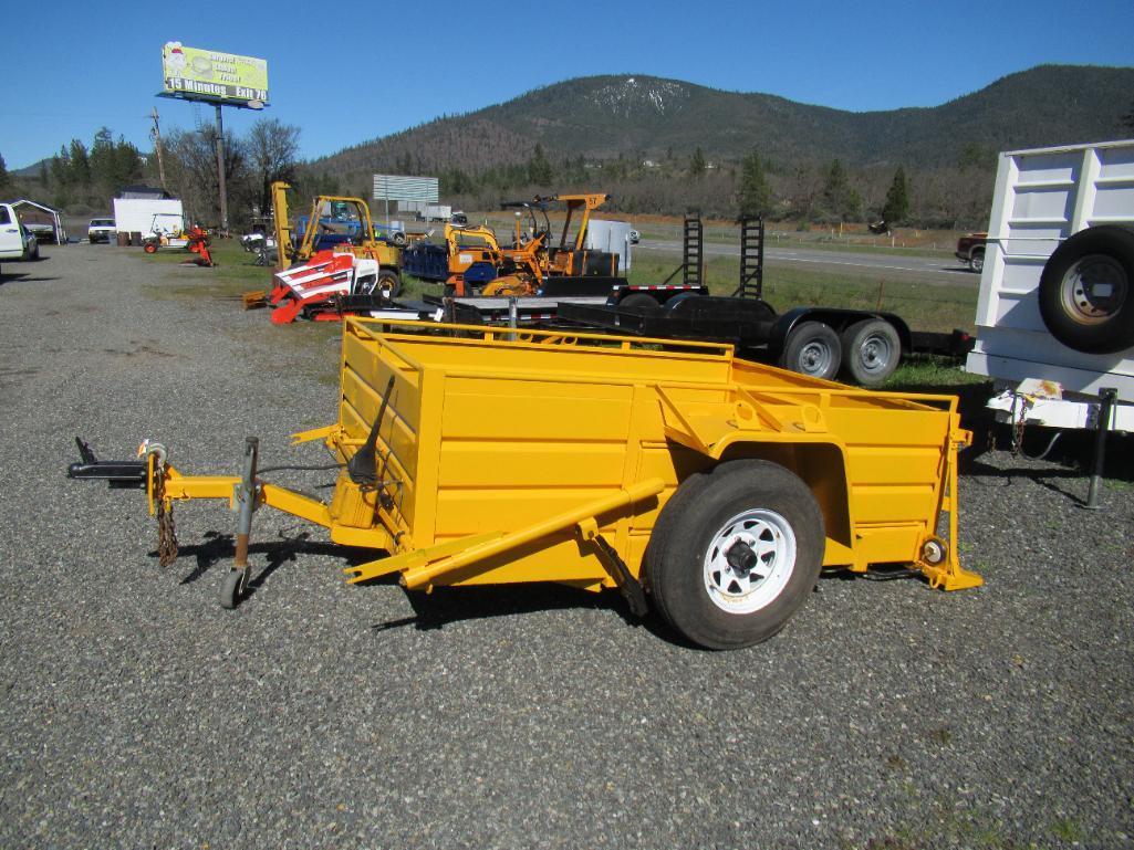 6' X 8' HIGH-LOW SINGLE AXLE TRAILER - GRANTS PASS, OR