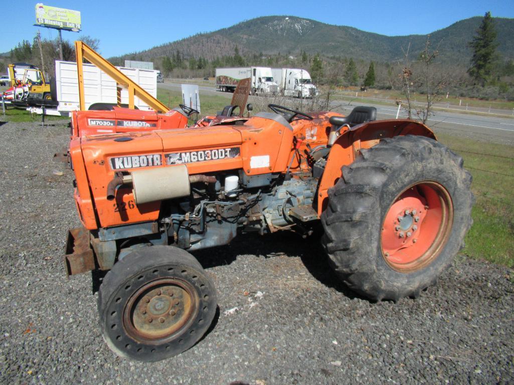 KUBOTA M6030DT 4X4 TRACTOR - GRANTS PASS, OR