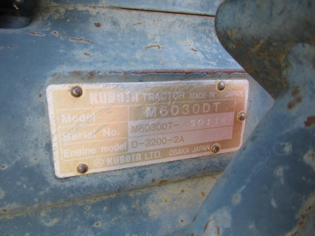 KUBOTA M6030DT 4X4 TRACTOR - GRANTS PASS, OR