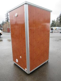 2024 SIMPLE SPACE PORTABLE BATHROOM W/ TOILET & SINK (UNUSED)