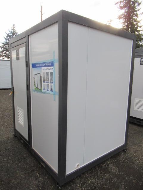 2024 SIMPLE SPACE PORTABLE BATHROOM W/ SHOWER, SINK & CABINET (UNUSED)