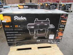 OKLAHOMA JOE'S RIDER 900 PELLET GRILL (UNUSED - IN BOX)