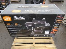 OKLAHOMA JOE'S RIDER 900 PELLET GRILL (UNUSED - IN BOX)