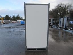 2024 PORTABLE RESTROOM W/ (2) SEPARATE STALLS (UNUSED)