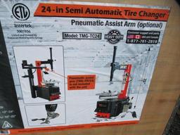 2024 TMG-TC24 24'' SEMI AUTOMATIC TIRE CHANGER (UNUSED)