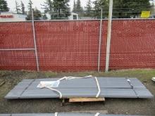 (70) 12' X 3' GRAY METAL ROOF PANELS (UNUSED)