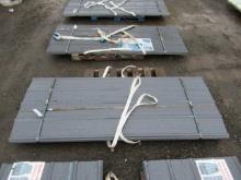 (70) 8' X 3' GRAY METAL ROOF/WALL PANELS (UNUSED)