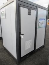 2024 SIMPLE SPACE PORTABLE BATHROOM W/ SHOWER & CABINET (UNUSED)