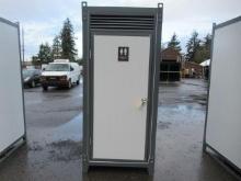 2024 PORTABLE BATHROOM W/ TOILET & SINK