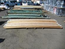 APPROX (84) PIECES/(14) BUNDLES OF 12' X 7 1/4'' 11/16 X 8 BEVEL CEDAR SIDING