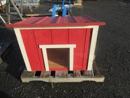 38'' X 26'' DOG HOUSE (UNUSED)