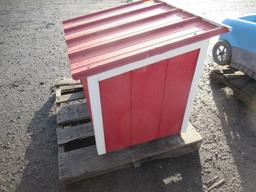 38'' X 26'' DOG HOUSE (UNUSED)