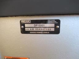 RIDGID DP15501 1/2'' ADJUSTABLE 120V DRILL PRESS W/ 12'' X 12'' TABLE