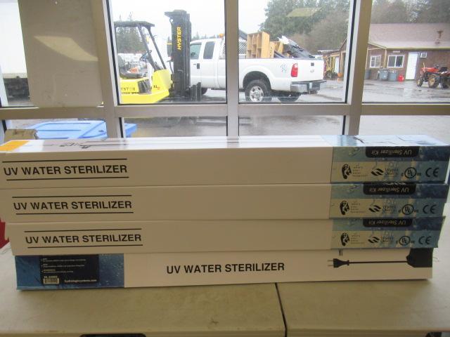 (4) HYDROLOGIC HL35005 8GPM BIG BOI UV WATER STERILIZERS (UNUSED)