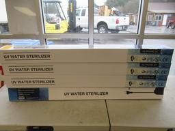 (4) HYDROLOGIC HL35005 8GPM BIG BOI UV WATER STERILIZERS (UNUSED)