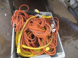 ASSORTED EXTENSION CORDS