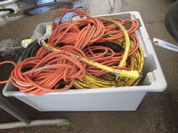 ASSORTED EXTENSION CORDS