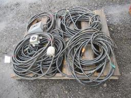 ASSORTED 3-PHASE WIRE & POWER BOXES