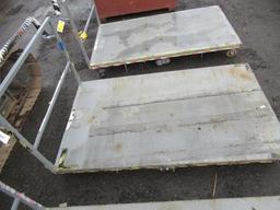 4' X 6' ROLLING FLATBED CART
