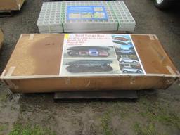 2024 80'' X 32'' X 13'' GRAY ROOF CARGO BOX (UNUSED)