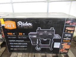 OKLAHOMA JOE'S RIDER 900 PELLET GRILL (UNUSED - IN BOX)