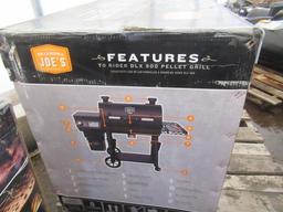 OKLAHOMA JOE'S RIDER 900 PELLET GRILL (UNUSED - IN BOX)