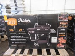 OKLAHOMA JOE'S RIDER 900 PELLET GRILL (UNUSED - IN BOX)