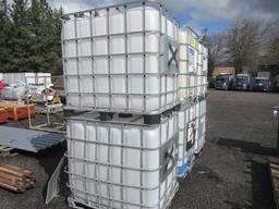 (6) 275GAL IBC TOTES W/ VALVES