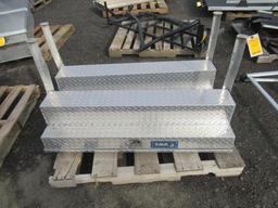 (2) UWS 4' ALUMINUM BED RAIL BOXES